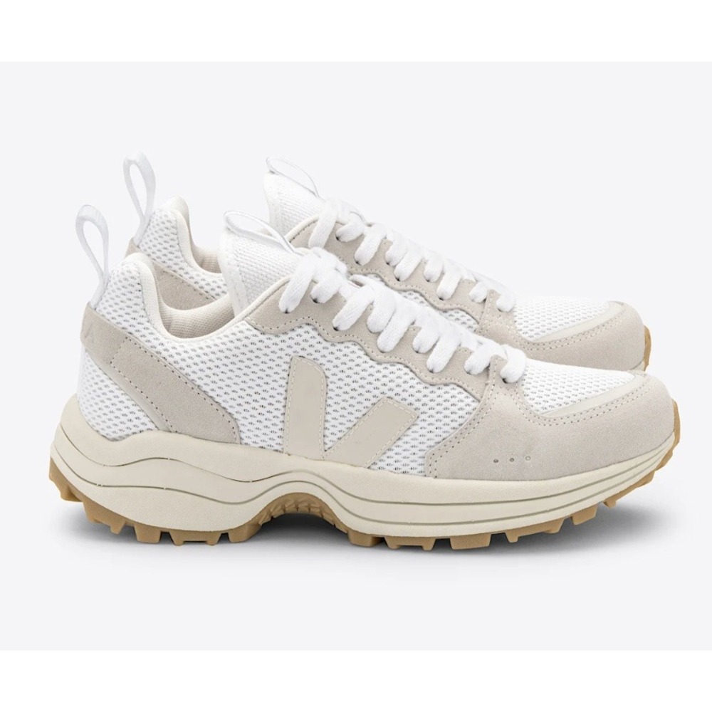 Veja Venturi Alveomesh White Pierre Natural Women's Sneakers Size US 8 EUR 39